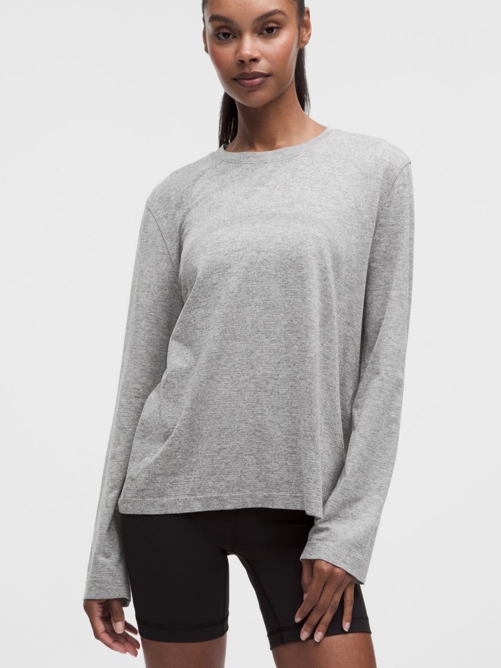 Lululemon Swiftly Relaxed Long Sleeve RED 6